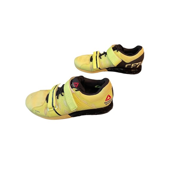 Reebok CrossFit Lifter Plus 2.0 CF74 Training Shoes Yellow Mens Size 8.5 main image 4